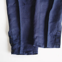 Load image into Gallery viewer, N.O.S 1920's~ "FRENCH NAVY" INDIGO LINEN MILITARY TROUSER (W36)