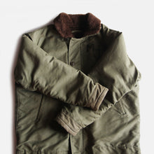 Load image into Gallery viewer, 1960's FRENCH NAVY DECK JACKET (LARGE)