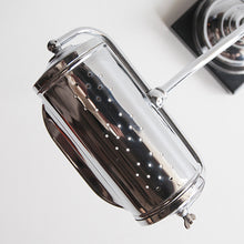 Load image into Gallery viewer, ANTIQUE "FARIES" NICKEL PIANO LAMP