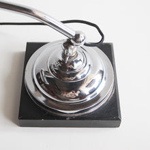 Load image into Gallery viewer, ANTIQUE "FARIES" NICKEL PIANO LAMP
