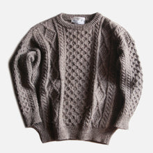 画像をギャラリービューアに読み込む, OLD FISHERNMAN WOOL SWEATER (LARGE)