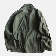 Load image into Gallery viewer, N.O.S 1950's "U.S.ARMY" COTTON SATEEN SHIRT OG-107 (SMALL)