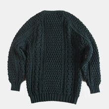 Load image into Gallery viewer, OLD MIX COLOR WOOL FISHERMAN SWEATER (LARGE) MINT CONDITION