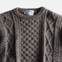 画像をギャラリービューアに読み込む, OLD FISHERNMAN WOOL SWEATER (LARGE)