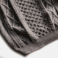 画像をギャラリービューアに読み込む, OLD FISHERNMAN WOOL SWEATER (LARGE)