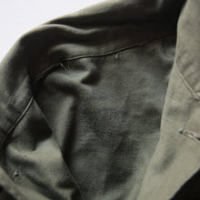 Load image into Gallery viewer, N.O.S 1950's "U.S.ARMY" COTTON SATEEN SHIRT OG-107 (SMALL)