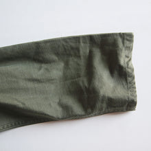Load image into Gallery viewer, N.O.S 1950's "U.S.ARMY" COTTON SATEEN SHIRT OG-107 (SMALL)