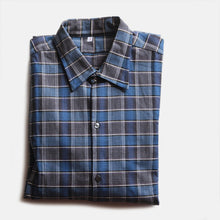 Load image into Gallery viewer, DEAD STOCK 1950's FRENCH FARMERS GRANDPA SHIRT (LARGE)