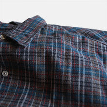 Load image into Gallery viewer, N.O.S 1950's FRENCH FARMER FLANNEL GRANDPA SHIRT (LARGE)