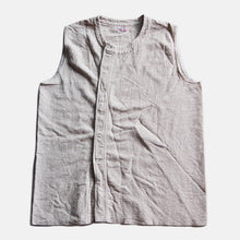 Load image into Gallery viewer, ~1940's FRENCH WORK COTTON WOOL VEST (LARGE) MINT CONDITION