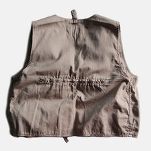 画像をギャラリービューアに読み込む, MADE IN U.S.A 1960's COTTON FISHING VEST (MEDIUM)