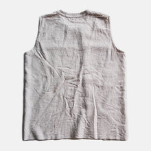 Load image into Gallery viewer, ~1940's FRENCH WORK COTTON WOOL VEST (LARGE) MINT CONDITION