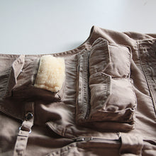 画像をギャラリービューアに読み込む, MADE IN U.S.A 1960's COTTON FISHING VEST (MEDIUM)