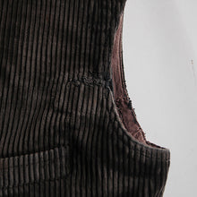 Load image into Gallery viewer, 1940's FRENCH WORK CORDUROY VEST (X-LARGE)