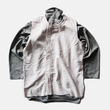 Load image into Gallery viewer, ~1940's FRENCH WORK COTTON WOOL VEST (LARGE) MINT CONDITION