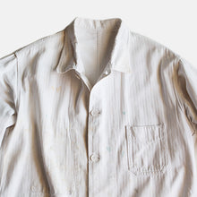 Load image into Gallery viewer, 1950's "AU MOLINEL" H.B.T COTTON PAINTER JACKET (LARGE)