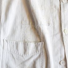 Load image into Gallery viewer, 1950's "AU MOLINEL" H.B.T COTTON PAINTER JACKET (LARGE)