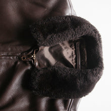 Load image into Gallery viewer, 1970's~ "U.S.N" G-1 FLIGHT LEATHER JACKET (MEDIUM) NEAR DEADSTOCK