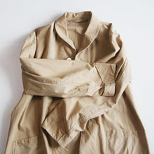Load image into Gallery viewer, WW2 "GERMAN MILITARY" SHAWL COLLAR COTTON LINEN JACKET (50 LARGE) MINT CONDITION