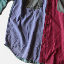 Load image into Gallery viewer, 1980's~ "GAP" CLAZY PATTERN COTTON L/S (X-LARGE)