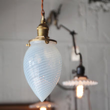 Load image into Gallery viewer, ANTIQUE TEARDROP GLASS SHADE
