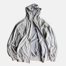 画像をギャラリービューアに読み込む, N.O.S 1960's FULL ZIP COTTON SWEAT PARKA (X-LARGE)