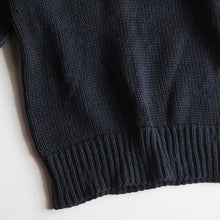 画像をギャラリービューアに読み込む, 1950's HIGH GAUGE WOOL V NECK SWEATER (MEDIUM)