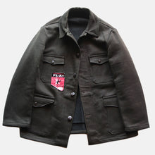 Load image into Gallery viewer, N.O.S 1940's FRENCH HUNTING PIQUE JACKET (MEDIUM)