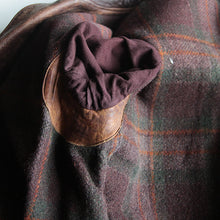 Load image into Gallery viewer, 1930's DOUBLE BREASTED HORSE HIDE LEATHER CAR COAT (36 MEDIUM)