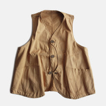 Load image into Gallery viewer, 1940's~ "RED HEAD" H.B.T HALF MOON  HUNTING VEST (LARGE)