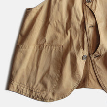 Load image into Gallery viewer, 1940's~ "RED HEAD" H.B.T HALF MOON  HUNTING VEST (LARGE)