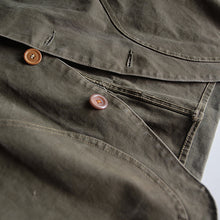 画像をギャラリービューアに読み込む, MADE IN U.S.A 1950's COTTON CANVAS HUNTING VEST (MEDIUM)
