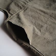 画像をギャラリービューアに読み込む, MADE IN U.S.A 1950's COTTON CANVAS HUNTING VEST (MEDIUM)