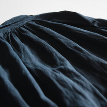 画像をギャラリービューアに読み込む, ANTIQUE FRENCH INDIGO LINEN BIAUDE (UNISEX)