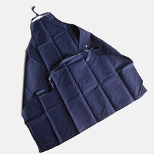 画像をギャラリービューアに読み込む, N.O.S ANTIQUE FRENCH INDIGO LINEN APLON