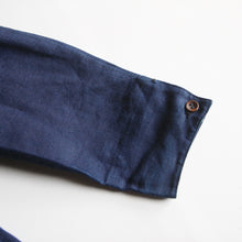 Load image into Gallery viewer, N.O.S 1920's~ "FRENCH NAVY" INDIGO LINEN CHORE JACKET (48 MEDIUM)