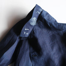 Load image into Gallery viewer, N.O.S 1920's~ "FRENCH NAVY" INDIGO LINEN CHORE JACKET (48 MEDIUM)