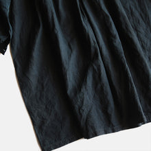 画像をギャラリービューアに読み込む, ANTIQUE FRENCH INDIGO LINEN BIAUDE (UNISEX) MINT CONDITION