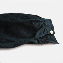 画像をギャラリービューアに読み込む, ANTIQUE FRENCH INDIGO LINEN BIAUDE (UNISEX) MINT CONDITION