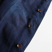 Load image into Gallery viewer, N.O.S 1920's~ "FRENCH NAVY" INDIGO LINEN CHORE JACKET (48 MEDIUM)