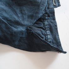 画像をギャラリービューアに読み込む, ANTIQUE FRENCH INDIGO LINEN BIAUDE (UNISEX)
