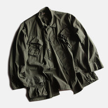 Load image into Gallery viewer, 1960's "U.S.ARMY" JUNGLE FATIGUE 3TH NON RIP POPLIN (MEDIUM-REG)