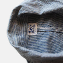 Load image into Gallery viewer, 1950's "LEE" 96-J PIN STRIPE WORK CHORE JACKET (42LARGE)