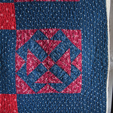 Load image into Gallery viewer, Antique Calico patchwork Fabric