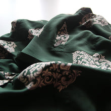 Load image into Gallery viewer, 1950's "KAHANAMOKU" RAYON ALOHA SHIRT (LARGE)