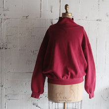 画像をギャラリービューアに読み込む, 1990's "L.L.BEAN×RUSSELL" TURTLE NECK SWEAT PARKA (LARGE) DARK RED