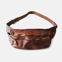 画像をギャラリービューアに読み込む, 1960's 2 WAY LEATHER BAG