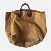 画像をギャラリービューアに読み込む, 1960's "L.L.BEAN" TOTE BAG WITH LEATHER HANDLE