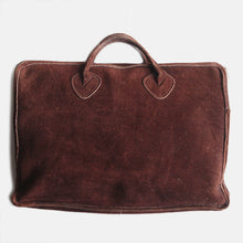 画像をギャラリービューアに読み込む, 1980's "L.L.BEAN" SUEDE LEATHER BRIEFCASE