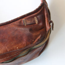 画像をギャラリービューアに読み込む, 1960's 2 WAY LEATHER BAG